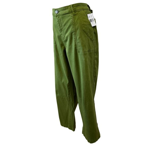 New KUT FROM THE KLOTH Women's Kiwi Ashton Cropped Barrel Jean Pants Size 12 - Picture 11 of 12